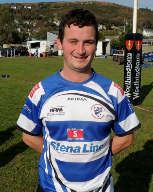Andrew Williams - good try for Fishguard